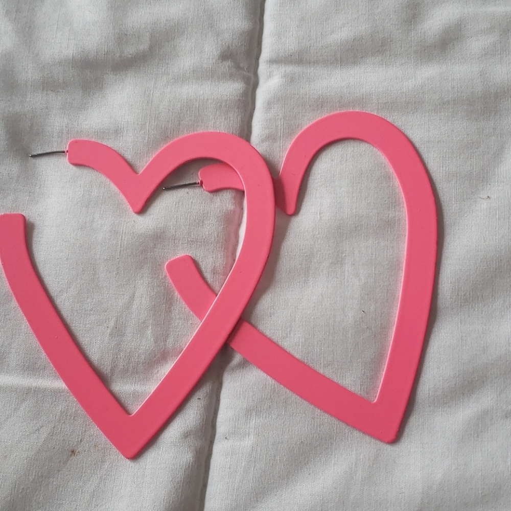 Heart earrings